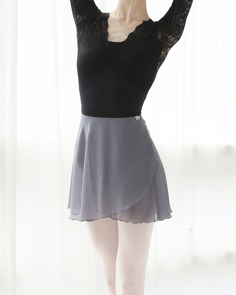 ペバー シンプルスカート [グレー] Feber simple Skirt [Gray]