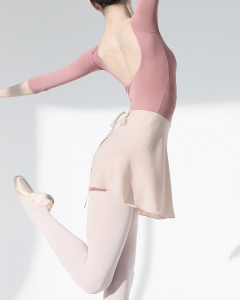 ミニストレッチスカート-ピンクベージュ [Mini Stretch Skirt-Pink Beige]