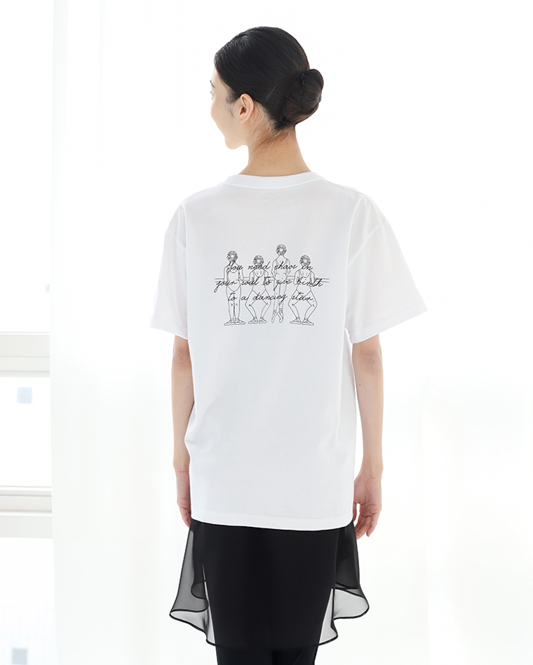 プリエティーシャツ・ホワイト [Plie T-shirt-White]