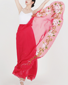 牡丹フルスカート-30 colors [Wood Full Skirt-30 colors]