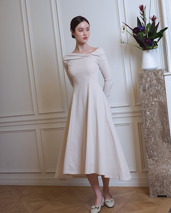 Angela dress [Ivory]